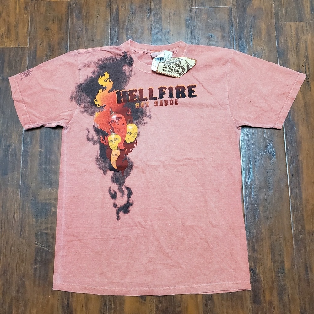 Hell Fire Sauce Skull T shirts